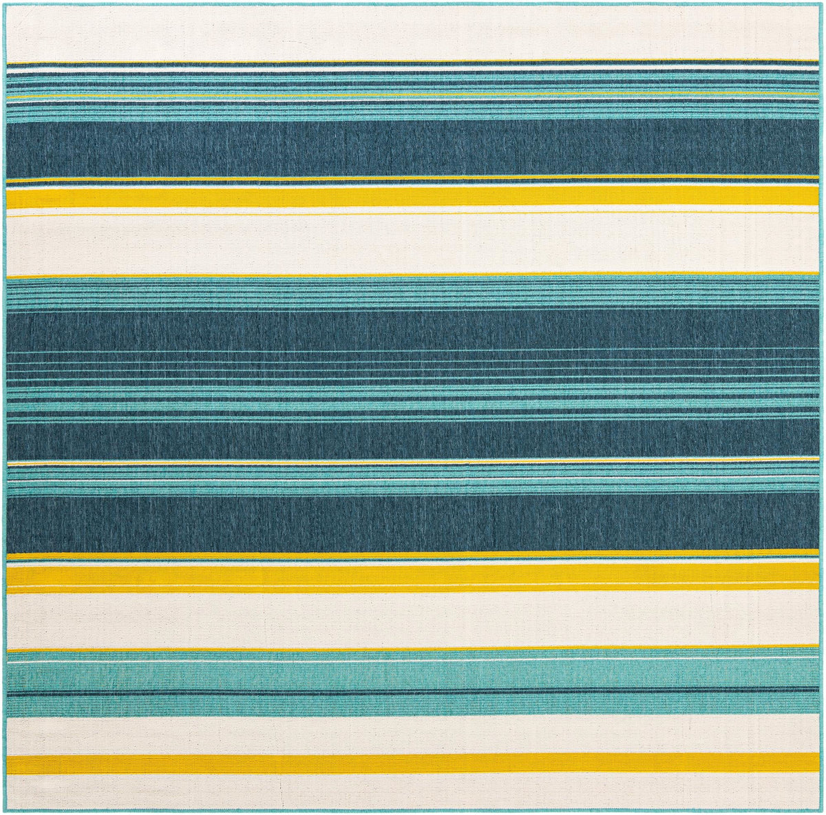 Terrace Fringe Collection Area Rug -  Veranda Square Multi  lifestyle 37