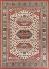 Patio Heritage Collection Area Rug - Veranda Rectangle Multi Main
