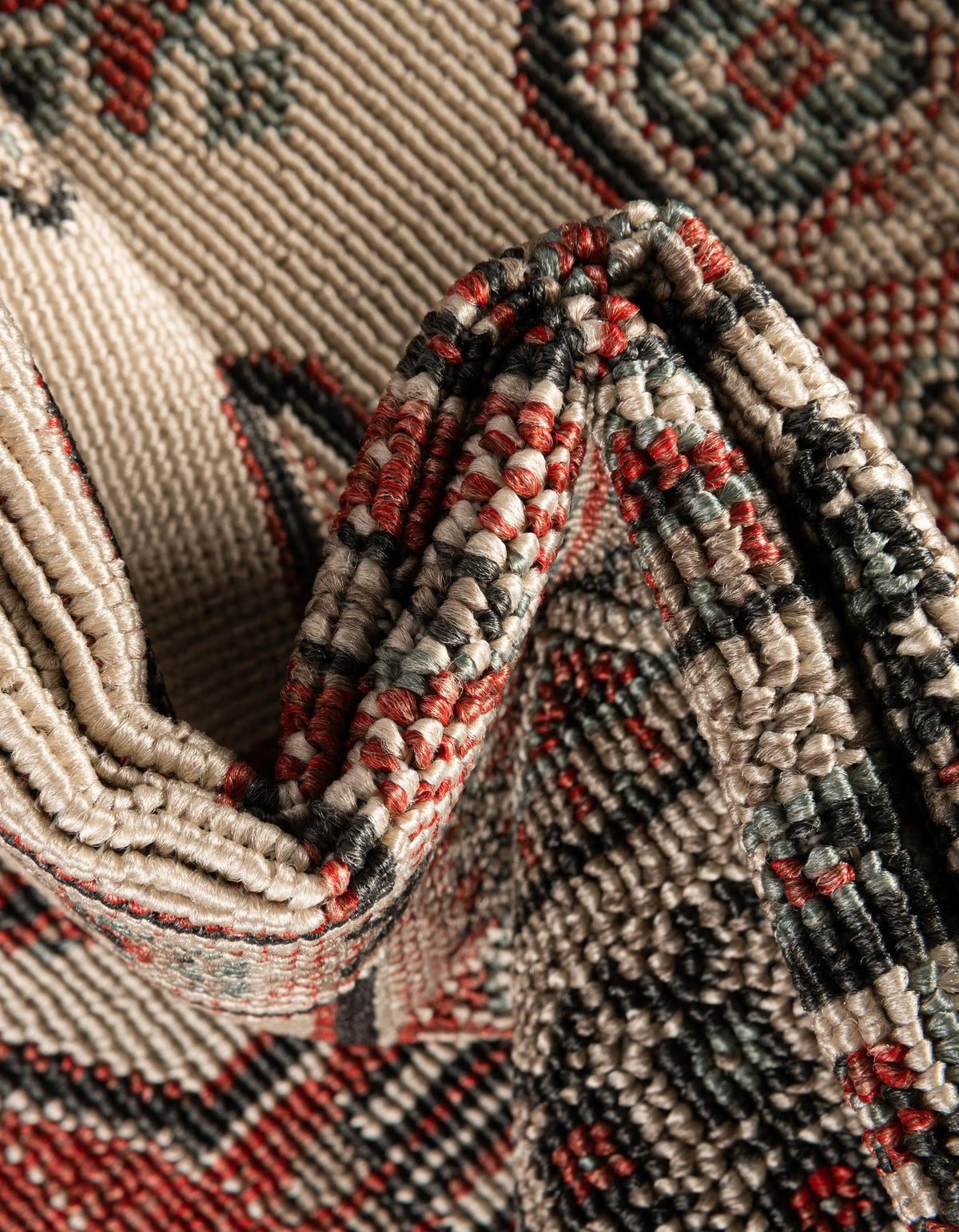 Patio Heritage Collection Area Rug - Veranda Runner Multi  lifestyle 46
