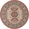 Patio Heritage Collection Area Rug - Veranda Round Multi  lifestyle 36