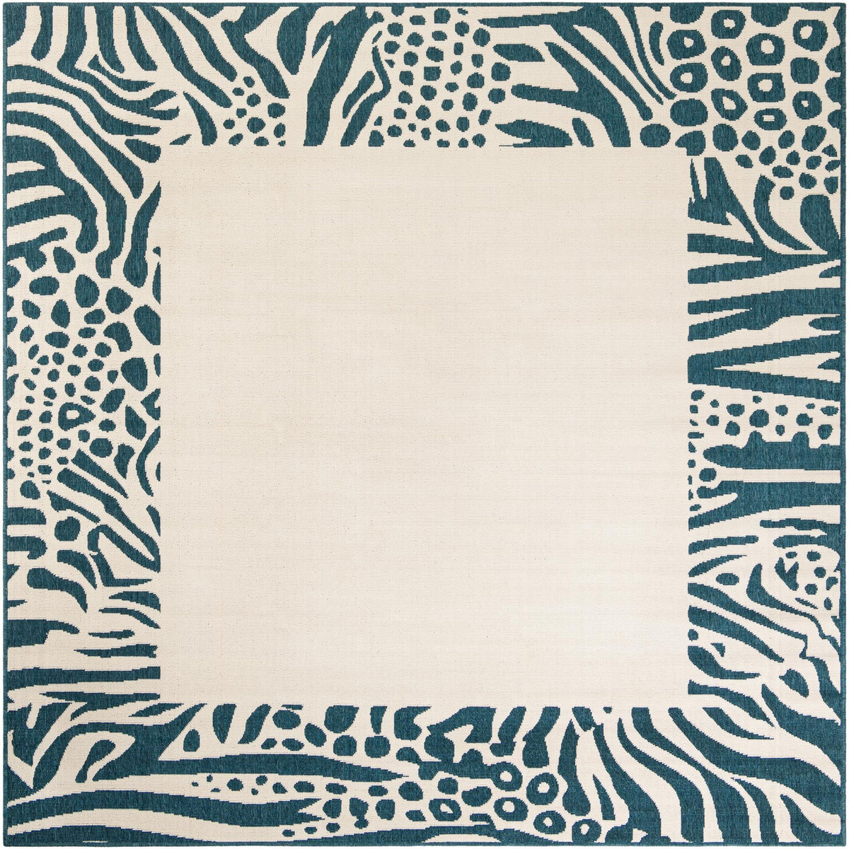 Savannah Escape Collection Area Rug - Serengeti Square Ivory  lifestyle 41