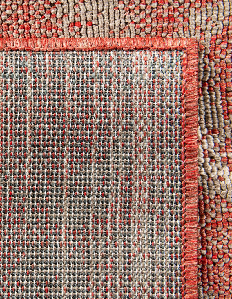 Seaside Blooms Collection Area Rug - Seychelles Runner Terracotta  lifestyle 92