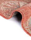 Seaside Blooms Collection Area Rug - Seychelles Runner Terracotta  lifestyle 96