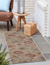 Seaside Blooms Collection Area Rug - Seychelles Runner Beige  lifestyle 49