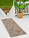 Seaside Blooms Collection Area Rug - Seychelles Runner Beige  lifestyle 61