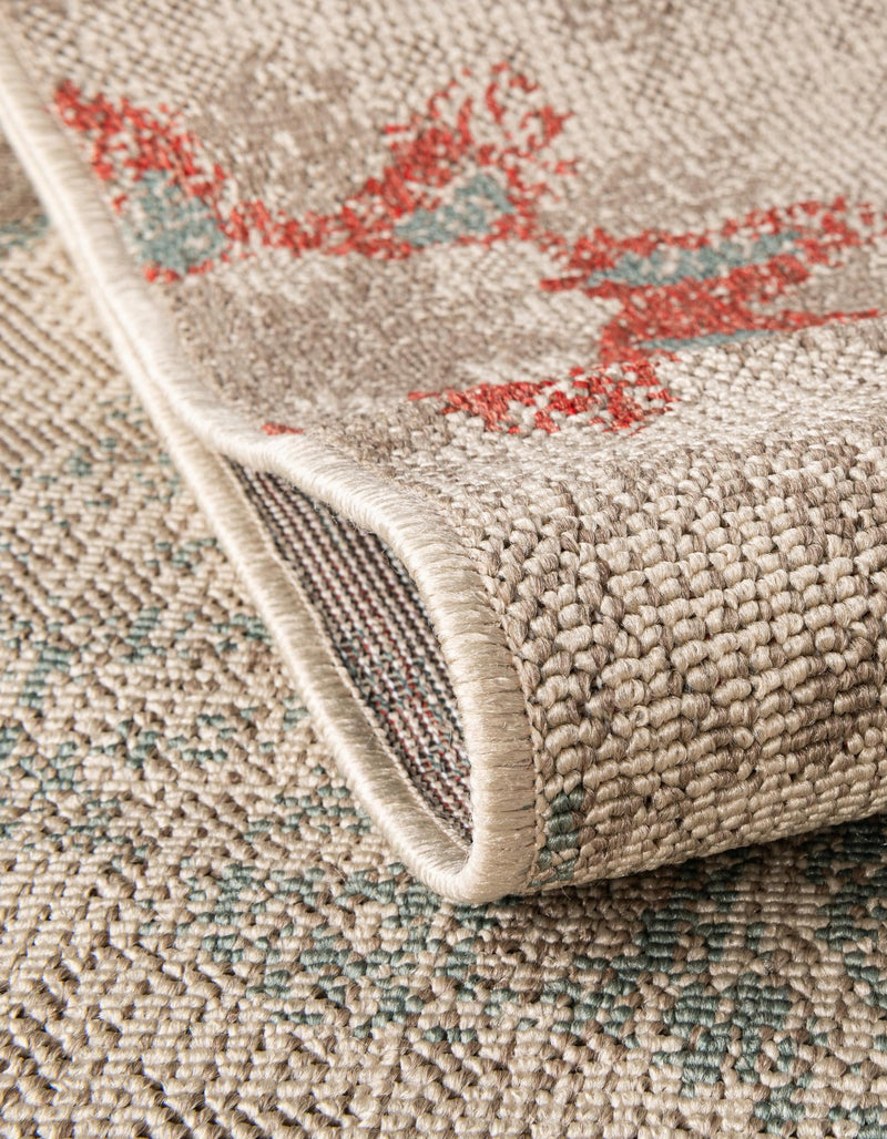 Seaside Blooms Collection Area Rug - Seychelles Runner Beige  lifestyle 85