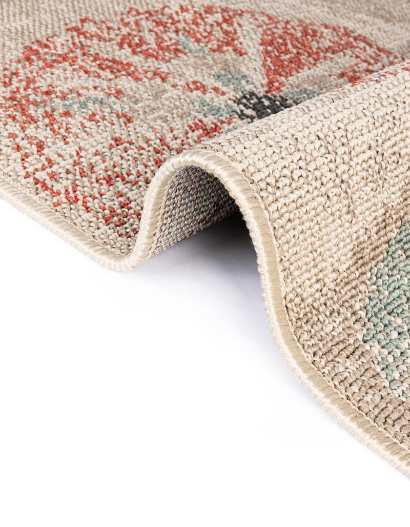Seaside Blooms Collection Area Rug - Seychelles Runner Beige  lifestyle 97