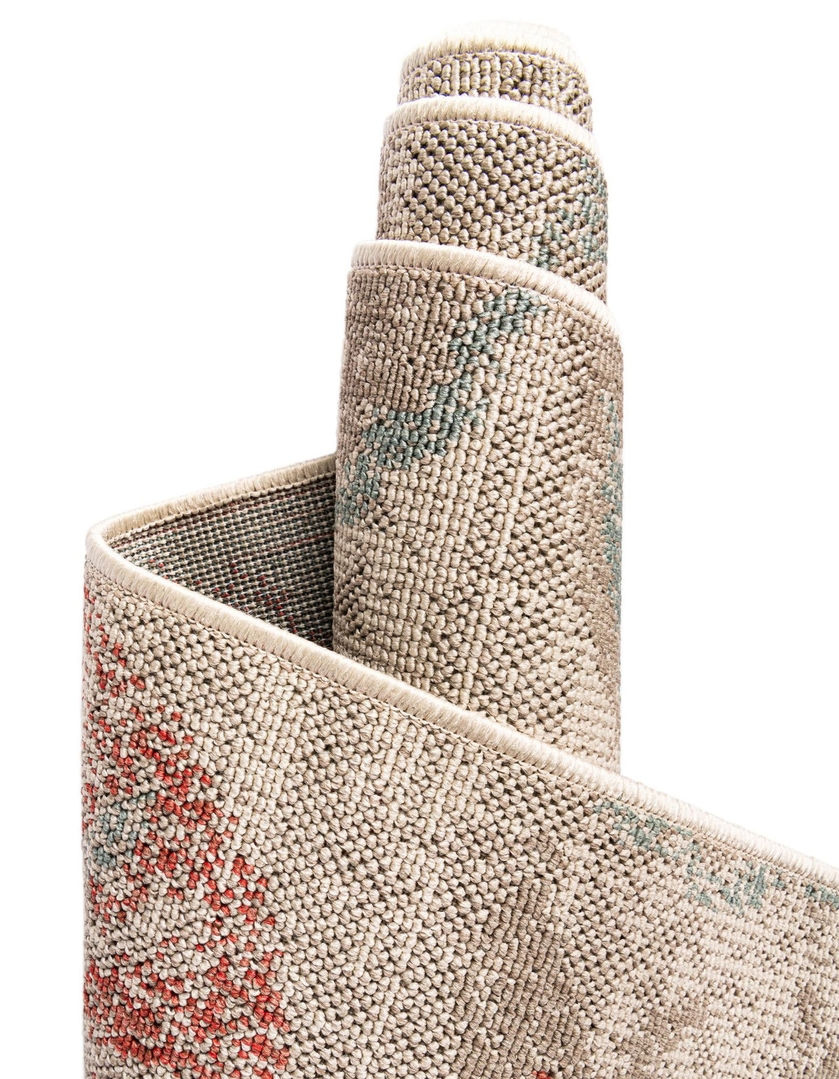 Seaside Blooms Collection Area Rug - Seychelles Runner Beige  lifestyle 99
