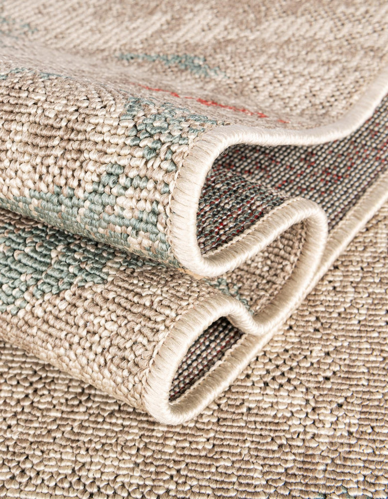 Seaside Blooms Collection Area Rug - Seychelles Runner Beige  lifestyle 103