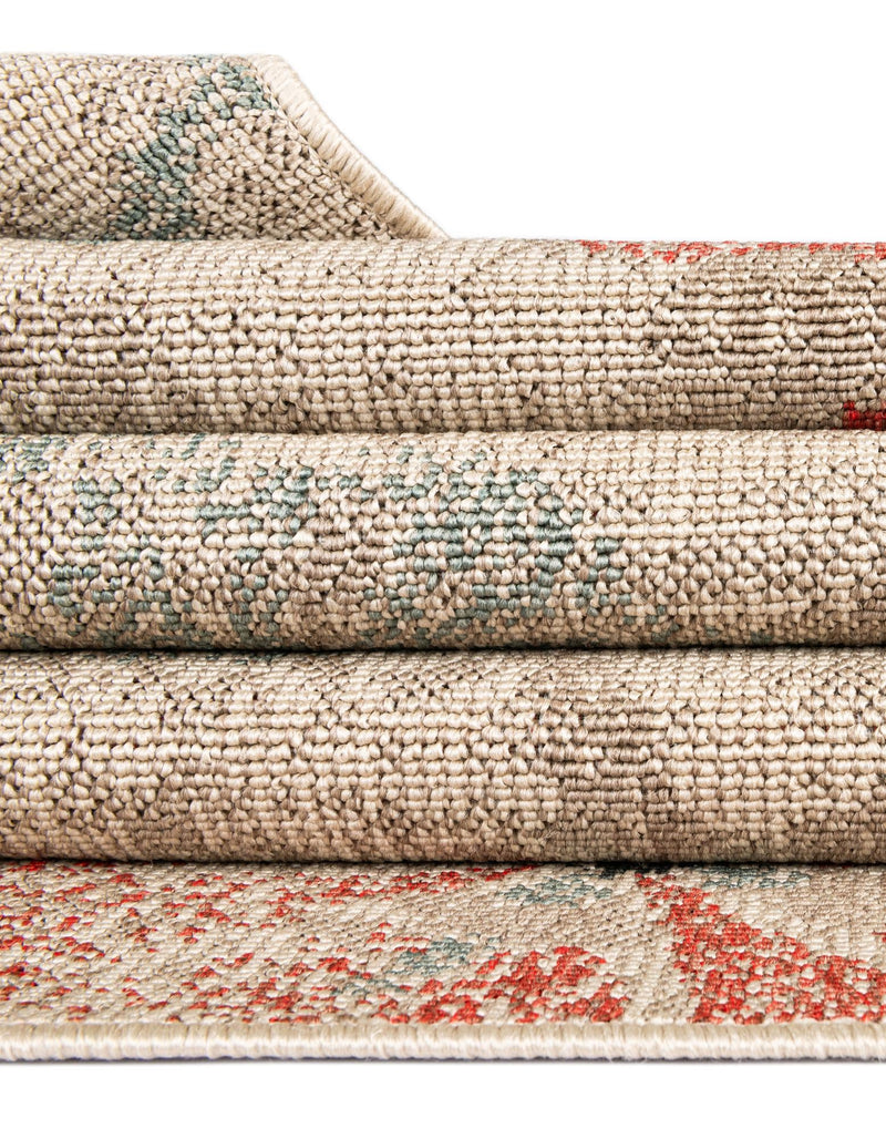 Seaside Blooms Collection Area Rug - Seychelles Runner Beige  lifestyle 105