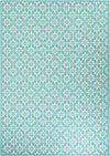 Savannah Pergola Collection Area Rug -  Oasis Rectangle Teal  lifestyle 4