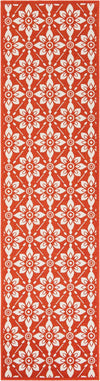 Savannah Pergola Collection Area Rug -  Oasis Runner Rust Red  lifestyle 29
