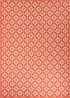 Savannah Pergola Collection Area Rug -  Oasis Rectangle Rust Red  lifestyle 3