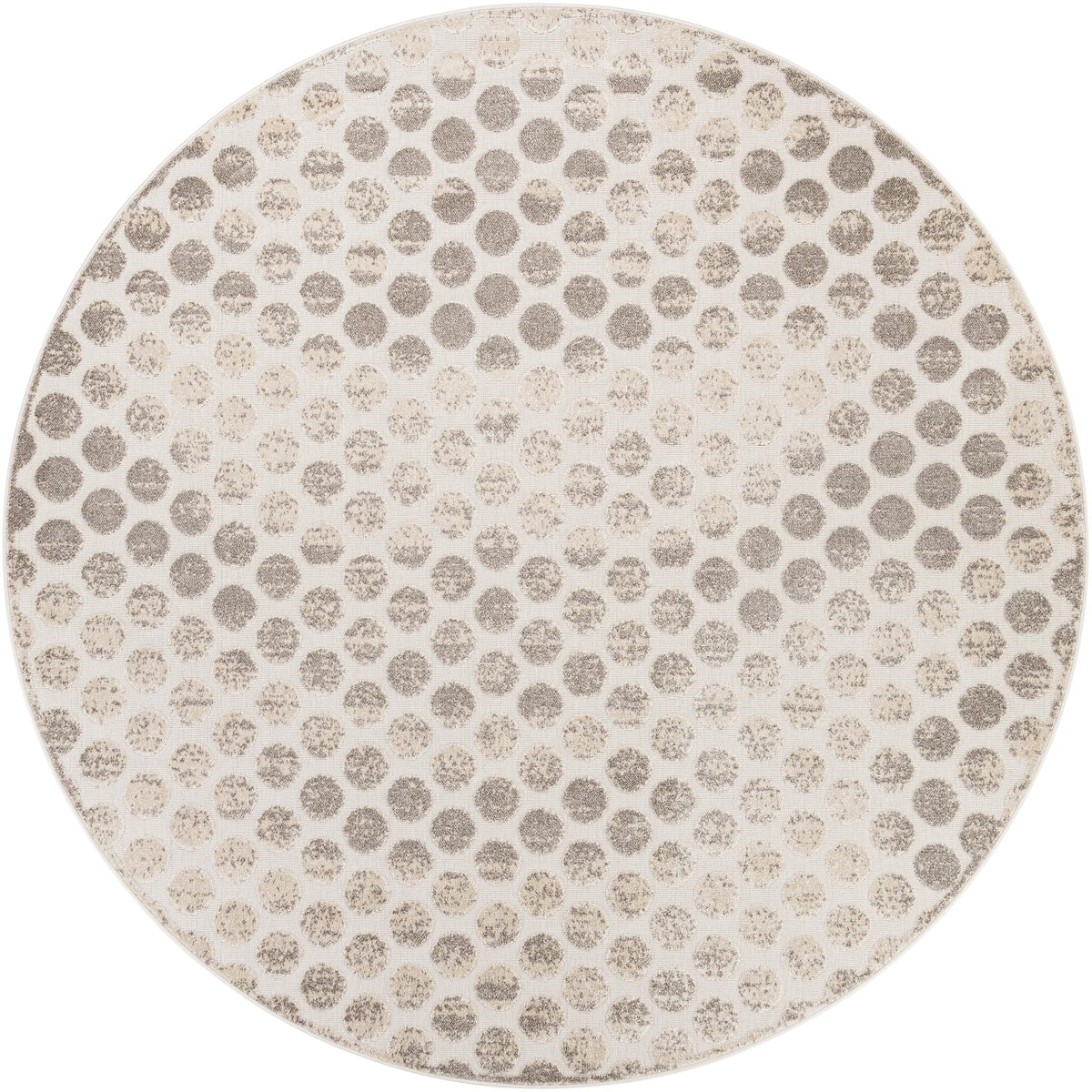 Catalina Cove Outdoor Collection Area Rug -  Capistrano Round Beige and Ivory  lifestyle 64