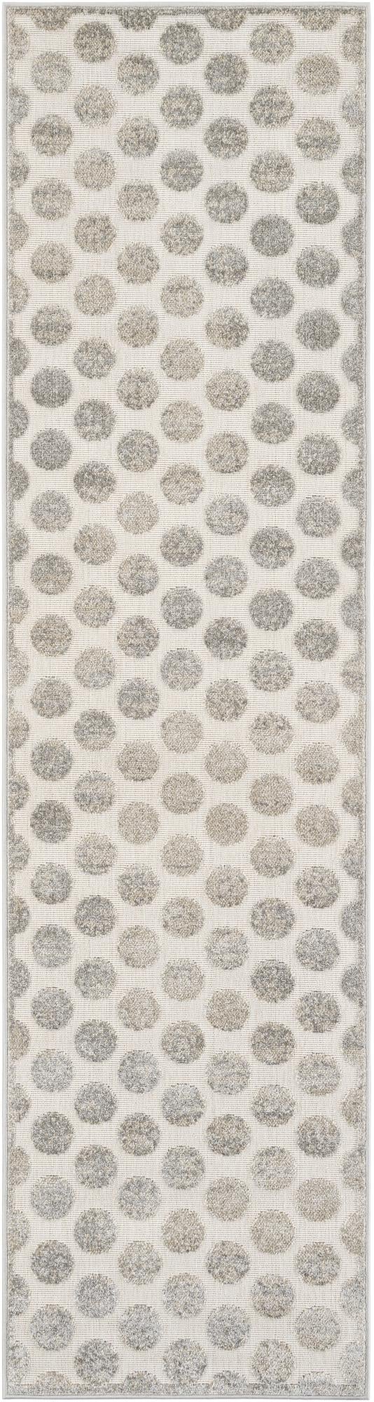 Catalina Cove Outdoor Collection Area Rug -  Capistrano Runner Gray  lifestyle 66