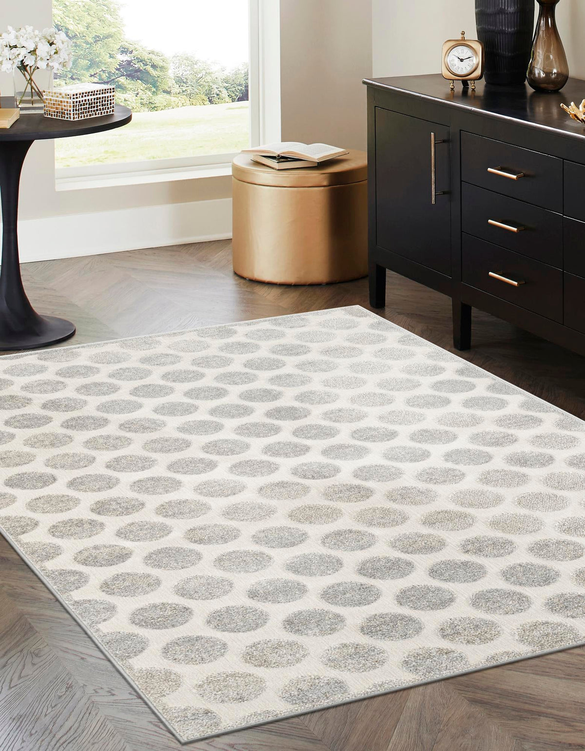 Catalina Cove Outdoor Collection Area Rug -  Capistrano Rectangle Gray  lifestyle 26