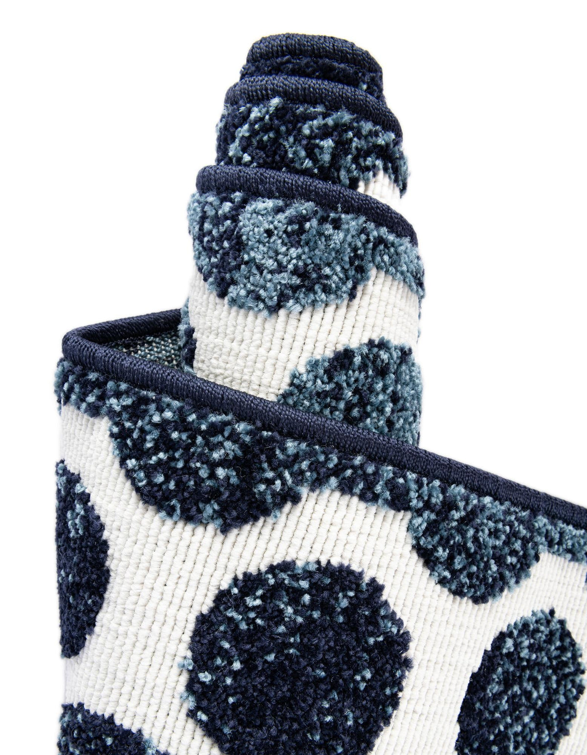 Catalina Cove Outdoor Collection Area Rug -  Capistrano Rectangle Navy Blue  lifestyle 54