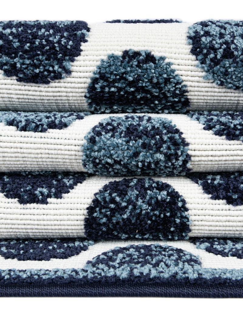 Catalina Cove Outdoor Collection Area Rug -  Capistrano Rectangle Navy Blue  lifestyle 63