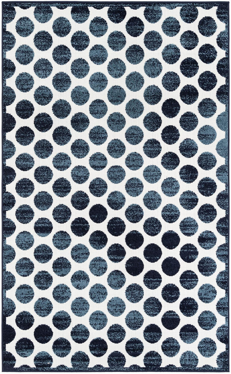 Catalina Cove Outdoor Collection Area Rug -  Capistrano Rectangle Navy Blue  lifestyle 3