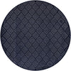 Catalina Cove Outdoor Collection Area Rug -  Venice Round Navy Blue  lifestyle 85