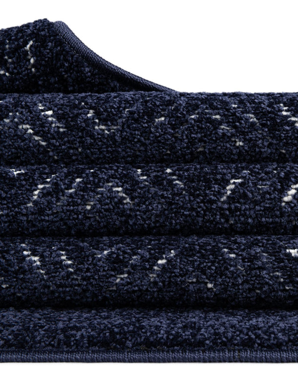 Catalina Cove Outdoor Collection Area Rug -  Venice Rectangle Navy Blue  lifestyle 81
