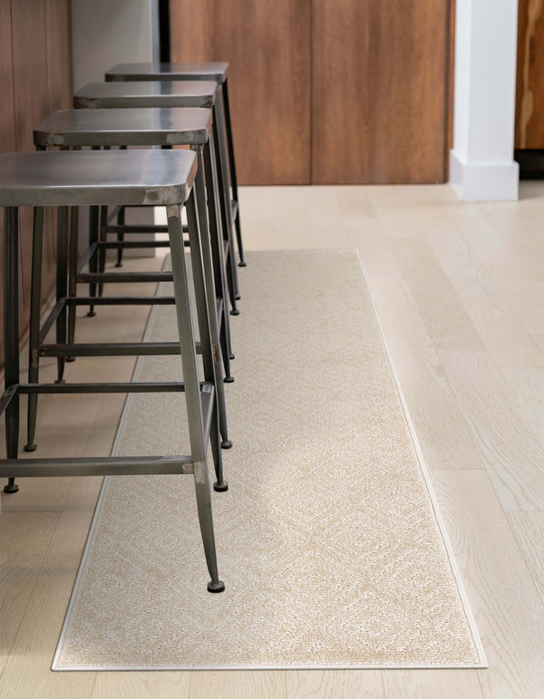 Catalina Cove Outdoor Collection Area Rug -  Venice Runner Beige  lifestyle 136
