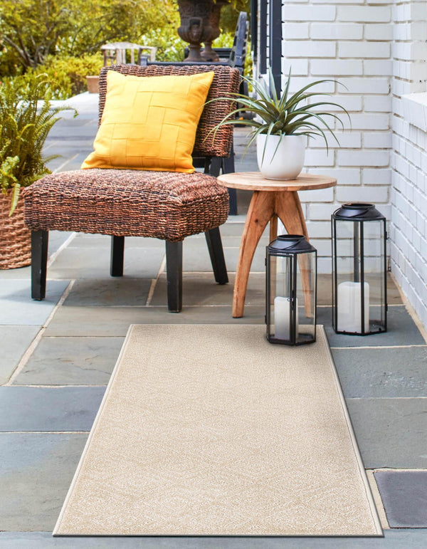 Catalina Cove Outdoor Collection Area Rug -  Venice Runner Beige  lifestyle 148