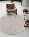 Catalina Cove Outdoor Collection Area Rug -  Venice Round Gray  lifestyle 118