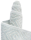 Catalina Cove Outdoor Collection Area Rug -  Venice Rectangle Light Blue  lifestyle 71