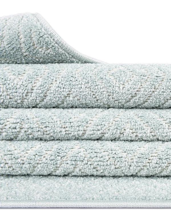 Catalina Cove Outdoor Collection Area Rug -  Venice Rectangle Light Blue  lifestyle 83