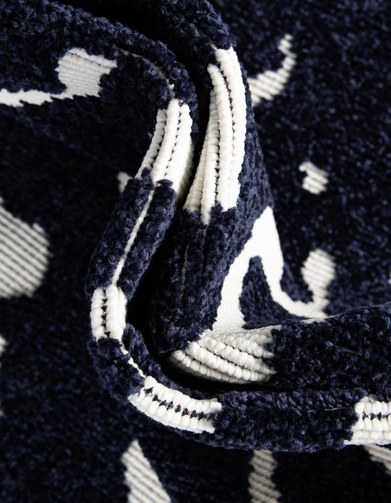 Catalina Cove Outdoor Collection Area Rug -  DelMar Rectangle Navy Blue  lifestyle 30