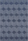Catalina Cove Outdoor Collection Area Rug -  Hermosa Rectangle Navy Blue Main