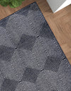 Catalina Cove Outdoor Collection Area Rug -  Hermosa Rectangle Navy Blue  lifestyle 13