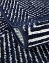 Catalina Cove Outdoor Collection Area Rug -  Hermosa Rectangle Navy Blue  lifestyle 25