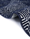 Catalina Cove Outdoor Collection Area Rug -  Hermosa Rectangle Navy Blue  lifestyle 33
