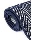 Catalina Cove Outdoor Collection Area Rug -  Hermosa Rectangle Navy Blue  lifestyle 37