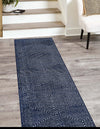 Catalina Cove Outdoor Collection Area Rug -  Hermosa Runner Navy Blue  lifestyle 57