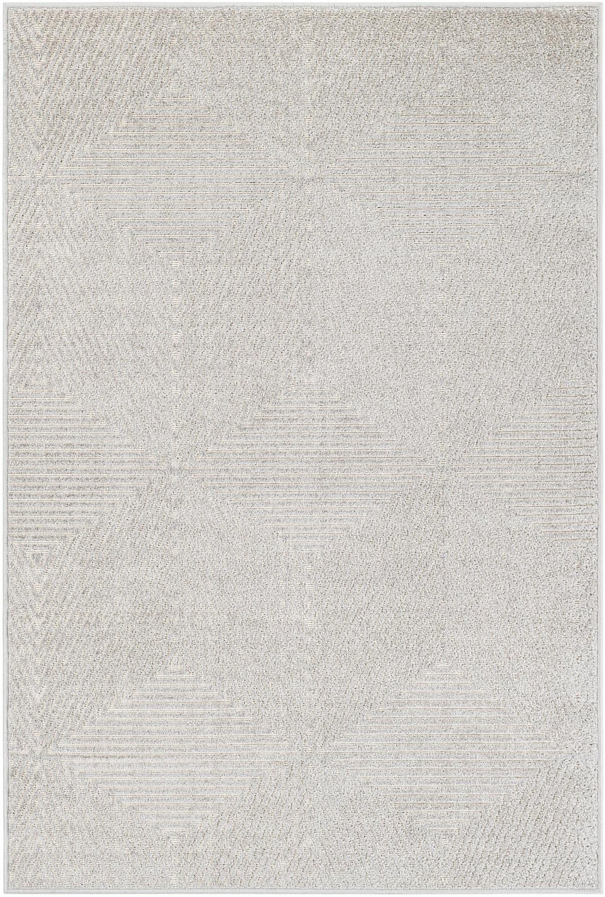 Catalina Cove Outdoor Collection Area Rug -  Hermosa Rectangle Gray  lifestyle 2