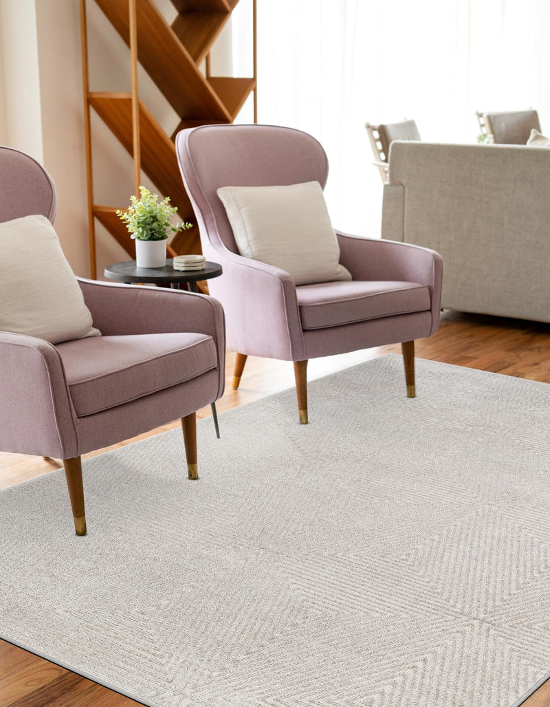 Catalina Cove Outdoor Collection Area Rug -  Hermosa Rectangle Gray  lifestyle 10