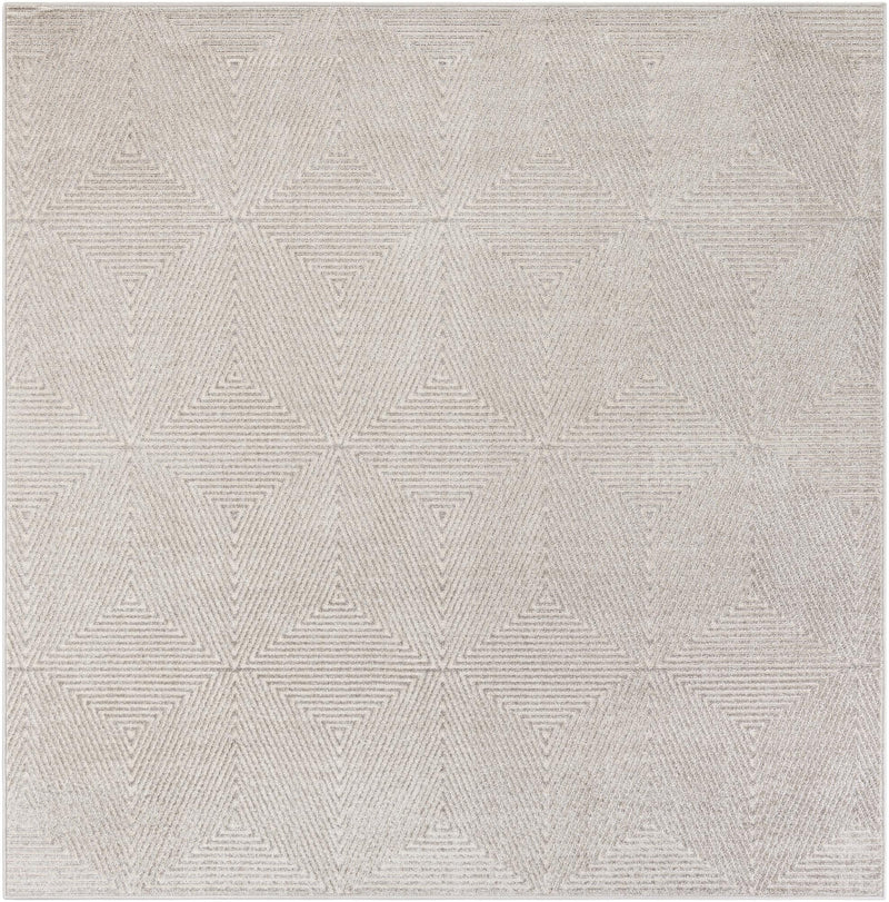 Catalina Cove Outdoor Collection Area Rug -  Hermosa Square Gray  lifestyle 48