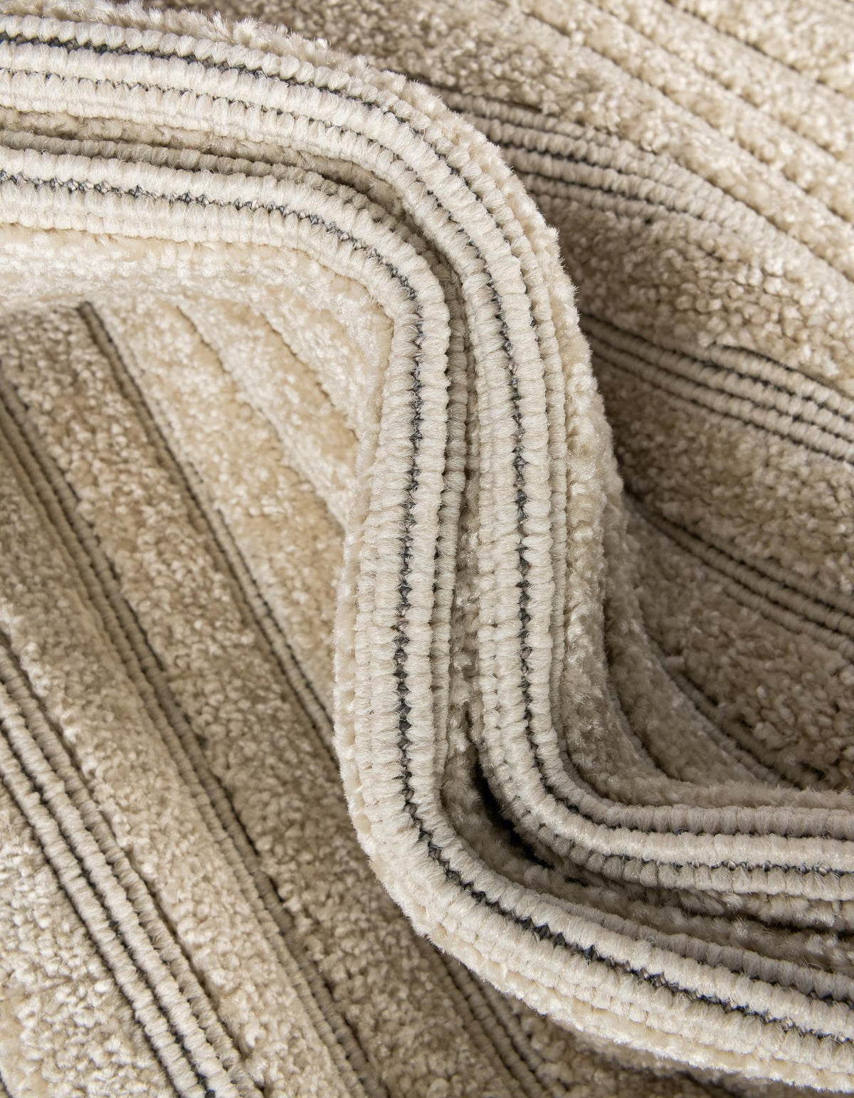 Catalina Cove Outdoor Collection Area Rug -  Zuma Rectangle Beige and Ivory  lifestyle 60