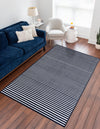 Catalina Cove Outdoor Collection Area Rug -  Zuma Rectangle Navy Blue  lifestyle 11