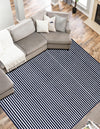 Catalina Cove Outdoor Collection Area Rug -  Zuma Rectangle Navy Blue  lifestyle 35