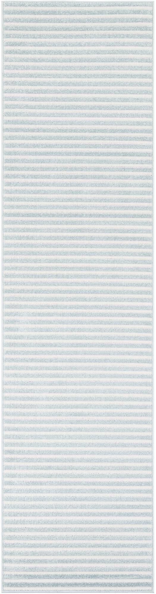 Catalina Cove Outdoor Collection Area Rug -  Zuma Runner Light Blue  lifestyle 88