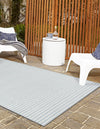 Catalina Cove Outdoor Collection Area Rug -  Zuma Rectangle Light Blue  lifestyle 30