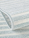 Catalina Cove Outdoor Collection Area Rug -  Zuma Rectangle Light Blue  lifestyle 50