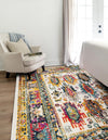 Brighton Terrace Collection Area Rug -  Portslade Rectangle Ivory  lifestyle 7