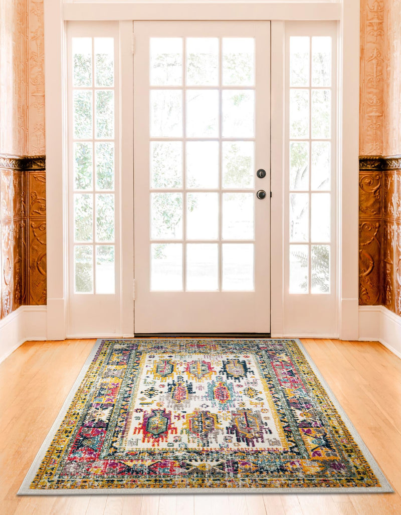 Brighton Terrace Collection Area Rug -  Portslade Rectangle Ivory  lifestyle 17