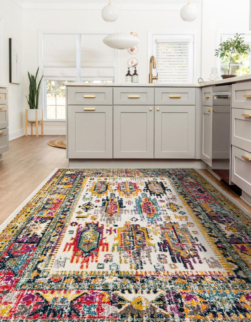 Brighton Terrace Collection Area Rug -  Portslade Rectangle Ivory  lifestyle 21