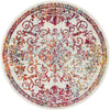 Brighton Terrace Collection Area Rug -  Saltdean Round Ivory  lifestyle 47